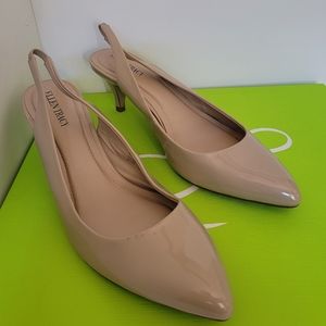 Ellen Tracy Slingback Patent Pump